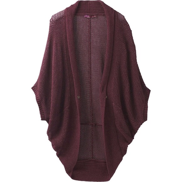 prAna Lima Cardigan in Black Cherry - Picture 3 of 8